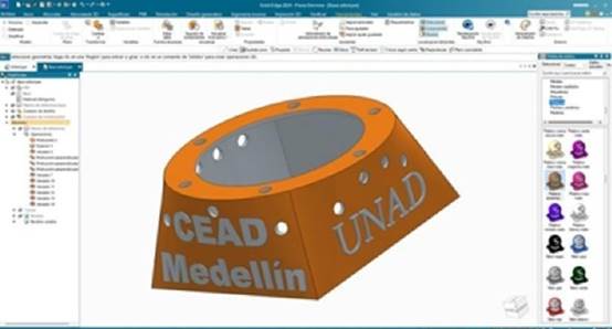 Figura 3. Base
            adicional para complementar el diseño