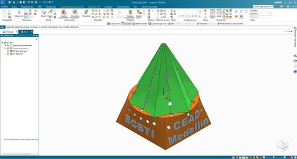 Figura 4.
            Ensamble del prototipo