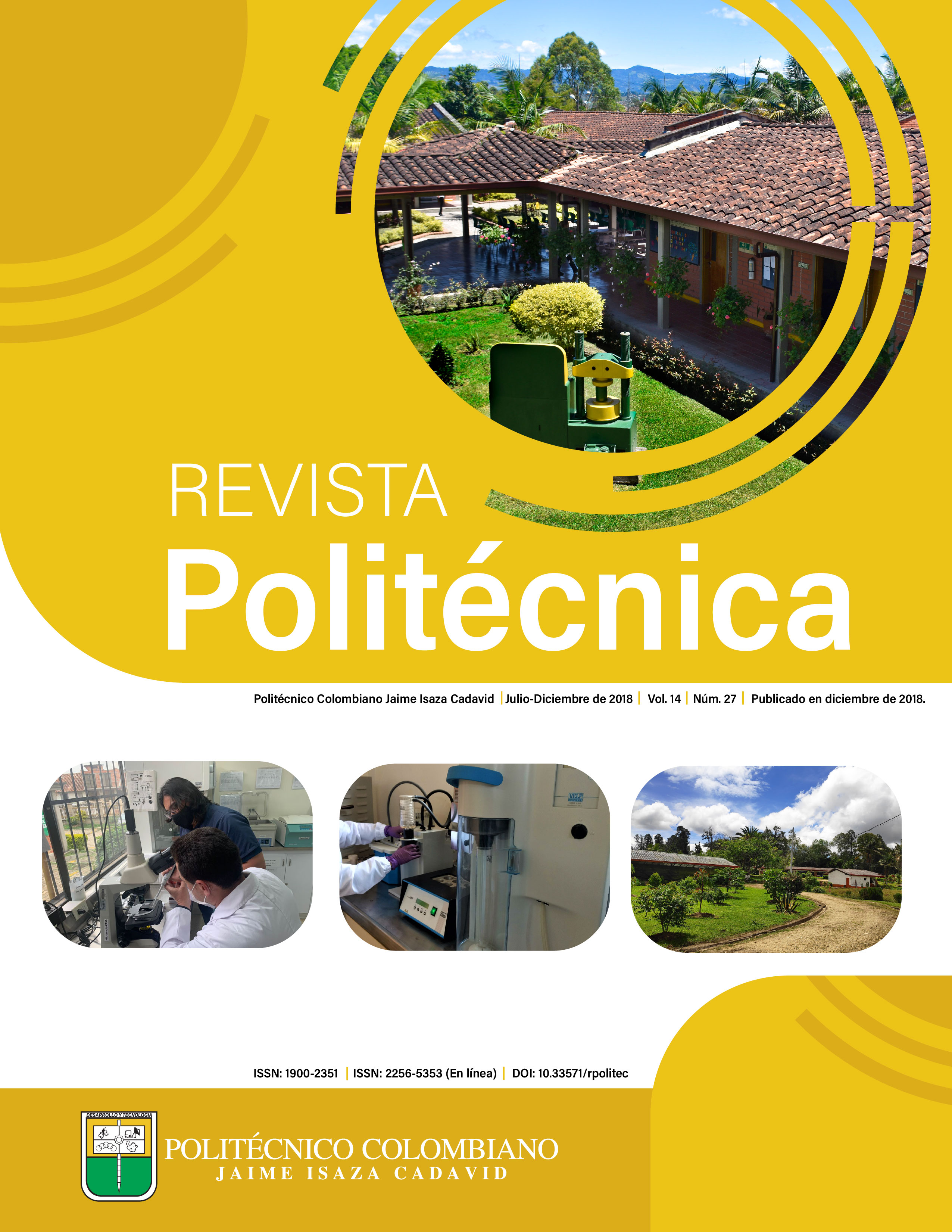 					View Vol. 14 No. 27: Julio-Diciembre, 2018
				