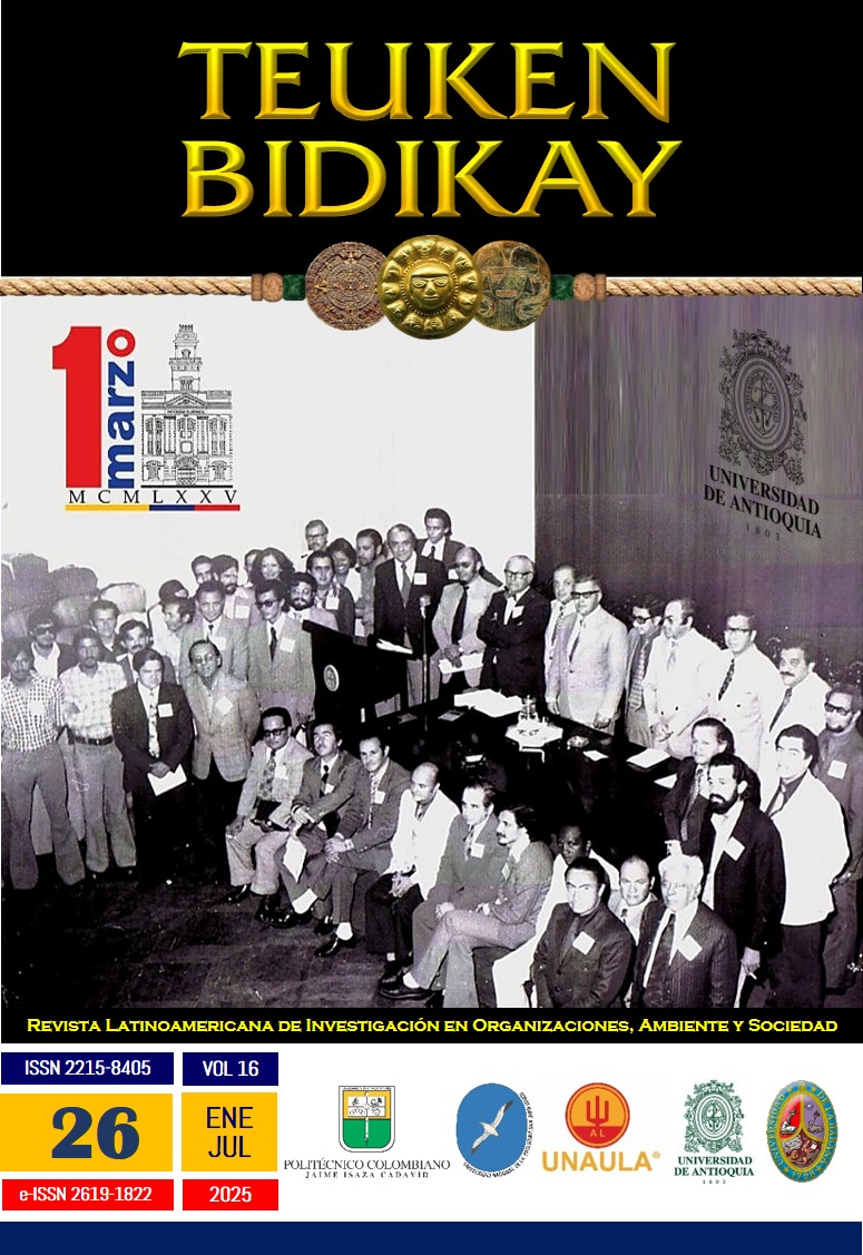 					Ver Vol. 16 Núm. 26 (2025): Nacionalización de la Contaduría Pública en Colombia
				